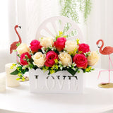 Artificial Sunflowers Wall Hanging Flowers Simulation Flower Basket Living Room - Multi-color - Size 9 In Australia - Darrahopens