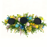 Artificial Flower Centerpiece Candle Holder Lavender Decor Eucalyptus - Green - Size 40-23 In Australia - Darrahopens