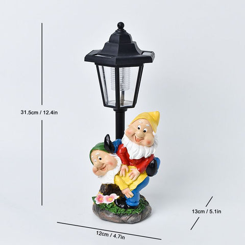 Resin Hummingbird Solar Lamp Outdoor Garden Sculpture Couple Hummingbird - Multi-color - Size 49 In Australia - Darrahopens