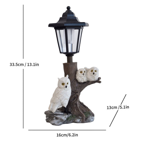 Resin Hummingbird Solar Lamp Outdoor Garden Sculpture Couple Hummingbird - Multi-color - Size 52 In Australia - Darrahopens