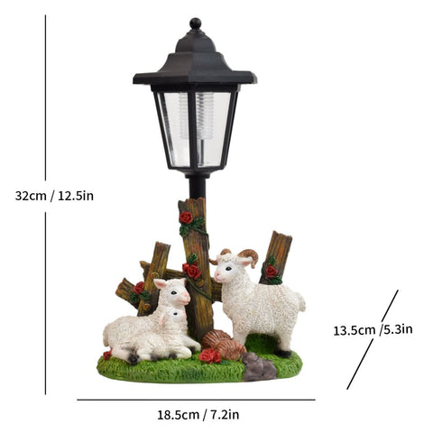 Resin Hummingbird Solar Lamp Outdoor Garden Sculpture Couple Hummingbird - Multi-color - Size 58 In Australia - Darrahopens