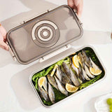 vacuum sealed food container, 3.5 litre airtight storage, meal prep container Australia, kitchen storage with pump, long-lasting food freshness, BPA-free clear container, leftover saver