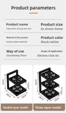Black Beige 5-layer pot rack, adjustable pot rack, kitchen storage, pot and pan organizer, countertop pot rack, corner pot rack, cabinet pot rack, heavy duty kitchen rack, Australia