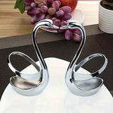 Silver Black swan-shaped spoon set, stainless steel kitchenware, decorative spoons, high-quality spoons, kitchen accessories, Australian tableware, elegant utensil set, gift for home