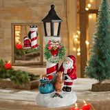 Christmas Lanterns Christmas Night Lights Holiday Decor Santa Night Lights - White - Size 1 In Australia - Darrahopens