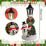 Christmas Lanterns Christmas Night Lights Holiday Decor Santa Night Lights - White - Size 2 In Australia - Darrahopens