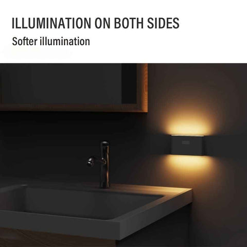 White Black Smart Sensor Night Light USB Charging Night Light Automatic Night Light Ambient