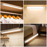 Silver Gold Motion Sensor Night Light Rechargeable LED Night Light Dimmable Night Light 3