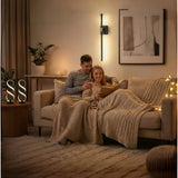 White Infinity-Shaped Night Light 2-Pack Night Light Ambient Lighting Modern Home