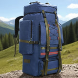 130L Backpack Outdoor Travel Backpack Camping Backpack For Adults Large - Blue - Size M