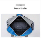Travel Duffel Bag Multicolor Duffel Durable Travel Bag Spacious Duffel Bag - Burgundy - Size XL