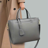 Women'S Tote Briefcase Commuting Bag Handheld Bag Cross-Body Bag Spacious Tote - Beige - Size 31-11-24