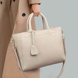Women'S Tote Briefcase Commuting Bag Handheld Bag Cross-Body Bag Spacious Tote - Black - Size 31-11-24