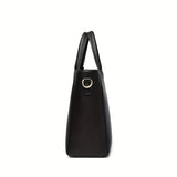 Women'S Tote Briefcase Commuting Bag Handheld Bag Cross-Body Bag Spacious Tote - Black - Size 31-11-24