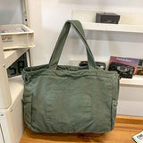 Unisex Bag Cross-Body Bag Shoulder Bag Tote Bag Large Capacity Bag Student Bag - Gray - Size 38-14.5-32