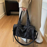 Women'S Travel Tote Bag Brown Travel Bag Stylish Travel Bag Durable Tote - Orange - Size M