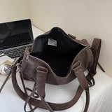 Women'S Travel Tote Bag Brown Travel Bag Stylish Travel Bag Durable Tote - Orange - Size M