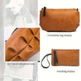 Vintage Bag Set Women'S Bag Set Tote Bag Cross-Body Bag Clutch Card Holder - Black - Size 32-16-20