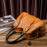 Vintage Bag Set Women'S Bag Set Tote Bag Cross-Body Bag Clutch Card Holder - Green - Size 32-16-20
