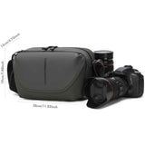 Gray Black Travel Crossbody Bag Camera Bag Photography Bag Travel Accessories High-Quality