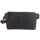 dark coffee color Black Top-Grain Leather Cross-Body Bag Leather Crossbody Bag Australian Leather Bag