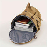 Yellow Black canvas travel backpack, durable travel backpack, spacious carry-on bag, stylish backpack Australia, travel bag for weekend getaway, organized backpack with pockets