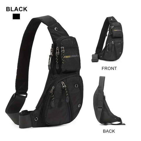 Black Cross-Body Sling Backpack Travel Backpack Grey Backpack Blue Backpack Black