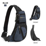 Black Cross-Body Sling Backpack Travel Backpack Grey Backpack Blue Backpack Black