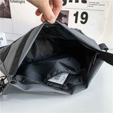 Gray Black Cross-Body Backpack Travel Backpack Fashionable Backpack High-Quality Backpack