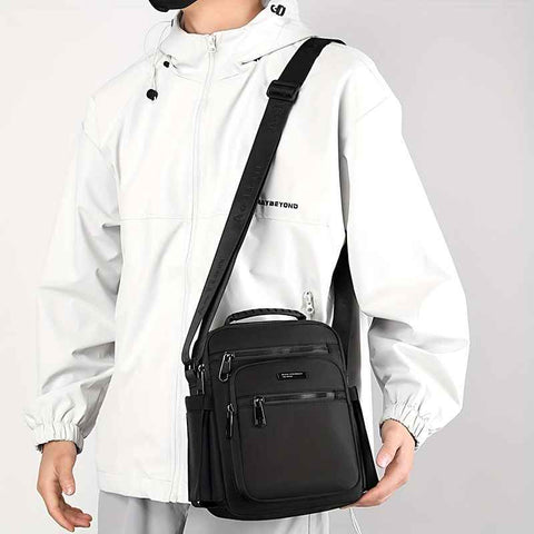 Black Brown Travel Bag Cross-Body Bag Stylish Bag High-Quality Bag Travel Accessories