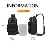 Black Burgundy Anti-Theft Backpack Waterproof Sling Bag Travel Backpack Australia Daypack For