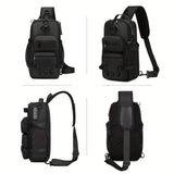 Black Burgundy Anti-Theft Backpack Waterproof Sling Bag Travel Backpack Australia Daypack For