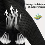 Black Burgundy Anti-Theft Backpack Waterproof Sling Bag Travel Backpack Australia Daypack For