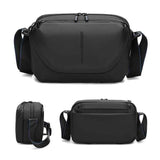 Black Gray Travel Cross-Body Bag High-Quality Cross-Body Bag Durable Travel Bag Organized