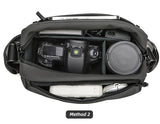 Black Gray Travel Cross-Body Bag High-Quality Cross-Body Bag Durable Travel Bag Organized