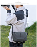 Black Gray Travel Cross-Body Bag High-Quality Cross-Body Bag Durable Travel Bag Organized