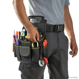 Black Gray tool organizer bag, WINHUNT, tool storage, DIY tools, professional tools, tool compartments, Australian tradies, workshop organization, heavy duty tool bag