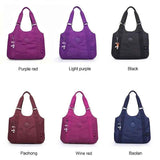 Burgundy purplish red Wine Red Travel Bag One-Shoulder Bag Large Capacity Bag Leisure Travel Bag