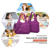 Burgundy purplish red Wine Red Travel Bag One-Shoulder Bag Large Capacity Bag Leisure Travel Bag