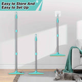 Blue Yellow pet hair remover broom, pet cleaning supplies, pet hair removal, Australian pet owners, carpet pet hair cleaner, floor pet hair cleaner, pet hair broom Australia, pet hair brush, lint remover broom