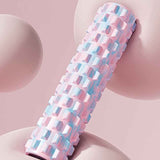 Pink foam roller, muscle recovery, fitness accessory, deep tissue massage, post-workout relief, textured foam roller, Australia