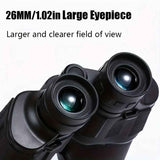 Yellow 10x50 Binoculars for Adults Outdoor Wildlife Bird Watching