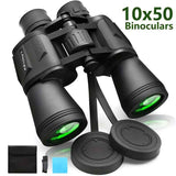 Yellow 10x50 Binoculars for Adults Outdoor Wildlife Bird Watching