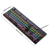 Black Magenta RGB mechanical keyboard, colourful keyboard, marquee light keyboard, gaming keyboard Australia, backlit mechanical keys, USB mechanical keyboard, tactile keyboard for work and play