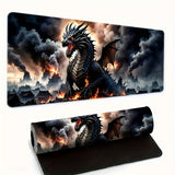 gaming desk mat, dragon design, large desk mat, mouse mat for gaming, desk protection mat, Australian gaming accessories, premium desk pad, extended mouse pad, fantasy desk mat, high-quality desk mat