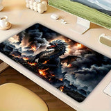 gaming desk mat, dragon design, large desk mat, mouse mat for gaming, desk protection mat, Australian gaming accessories, premium desk pad, extended mouse pad, fantasy desk mat, high-quality desk mat