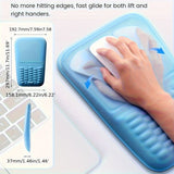 Black ergonomic mouse pad, Vaydeer, mouse accessories, computer accessories, wrist rest mouse pad, smooth tracking mouse pad, Australia office supplies, gaming mouse pad
