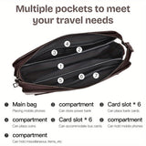 Men'S Leather Clutch Bag Men'S Accessories High-Quality Leather Stylish Clutch - Black - Size 23-4-14