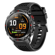 men's smart watch, HT37, GPS positioning, Bluetooth call, heart-rate monitoring, outdoor sports watch, Australian men's fashion, fitness watch - Black - Size L In Australia - Darrahopens