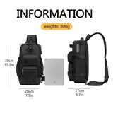 Gray Black Anti-Theft Backpack Waterproof Sling Backpack Travel Backpack Australia Daypack